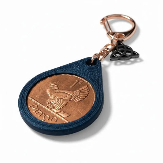 Irish Lucky Penny Keyring